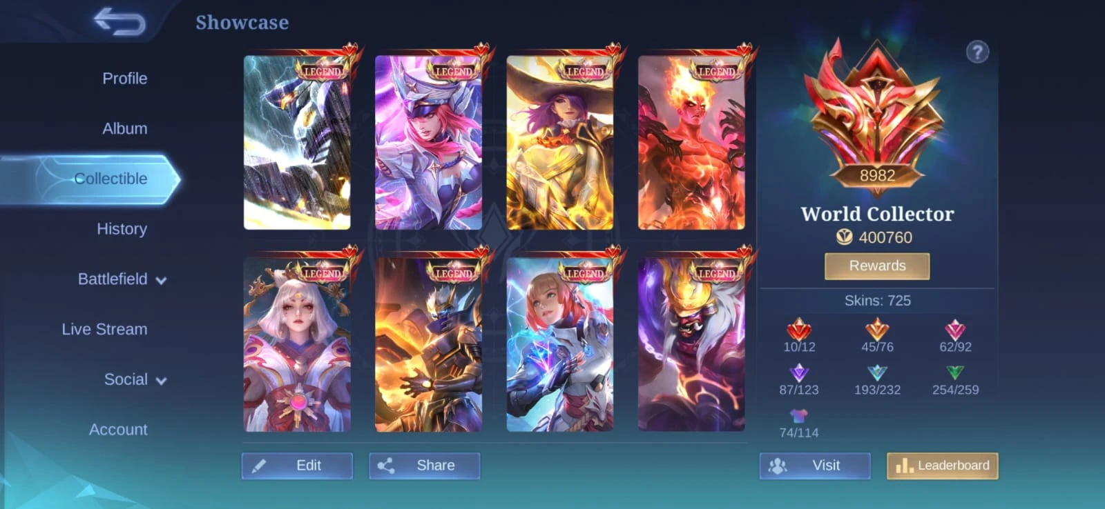 Akun ML 725 Skin