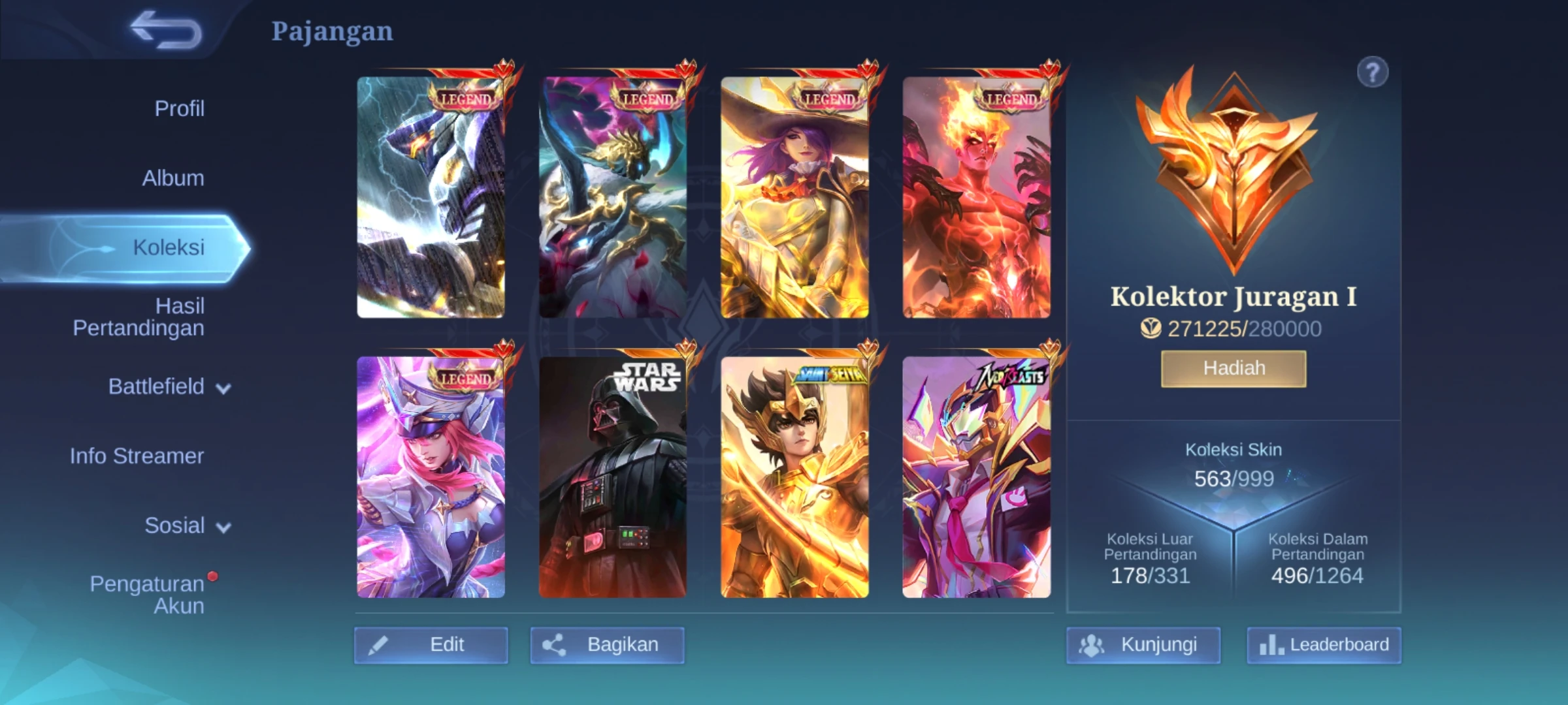 Akun mobile legend