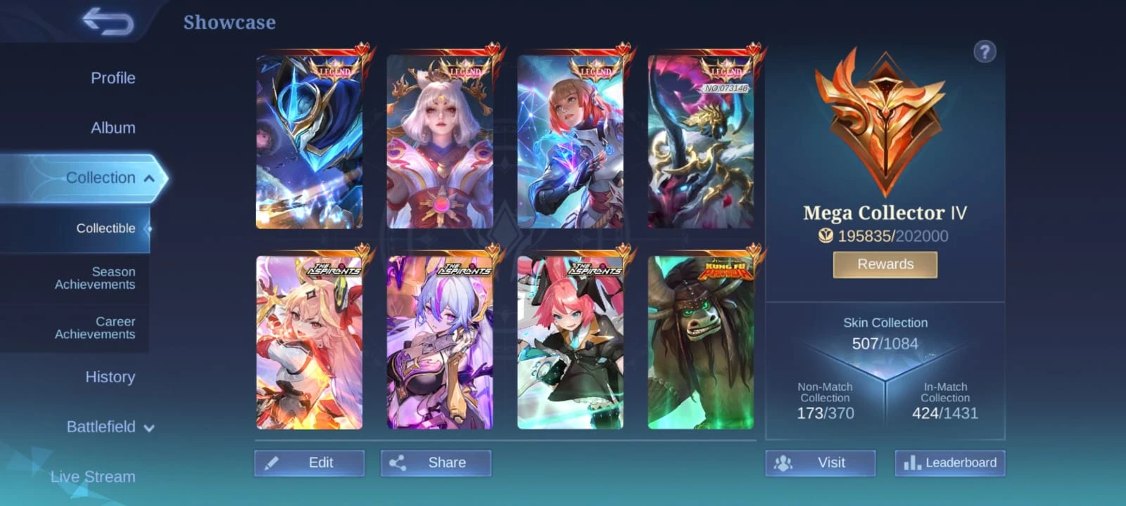 Mobile Legends Account
