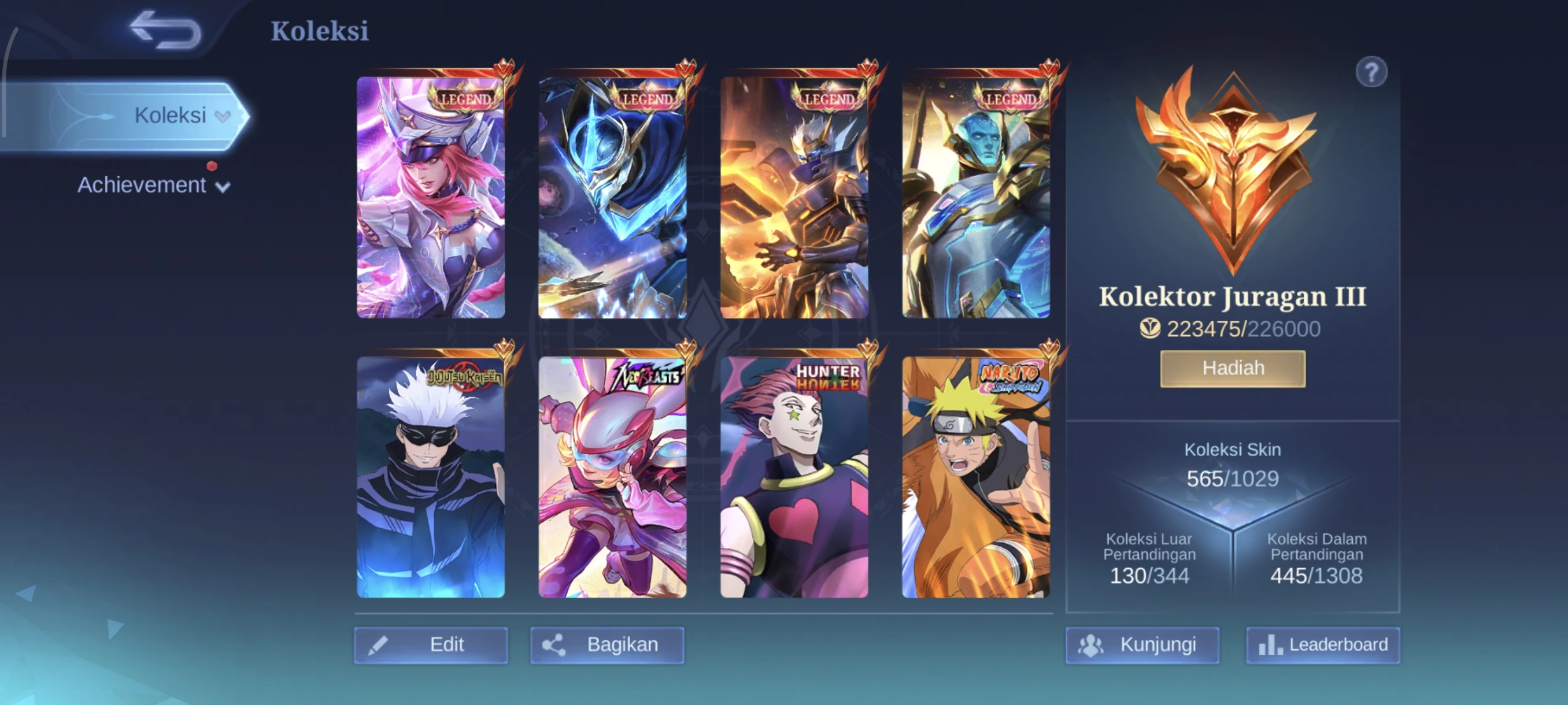 Akun Mobile Legend